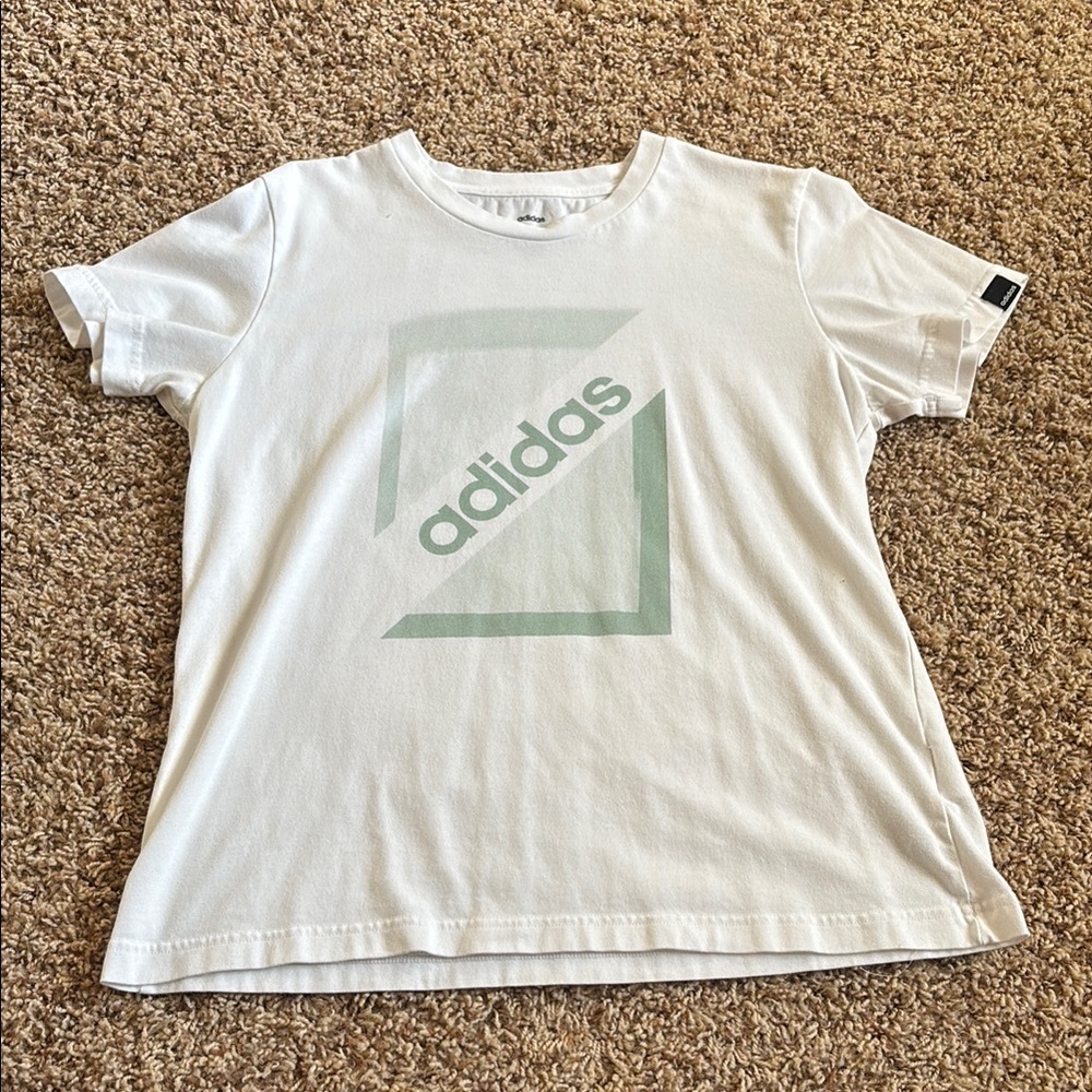 Adidas White T-shirt